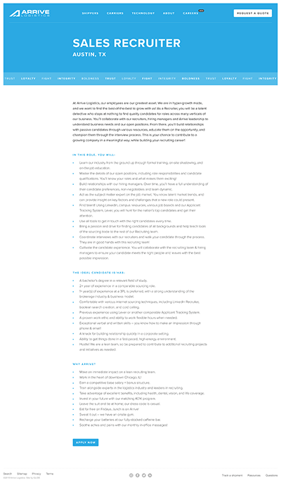 Job Posting