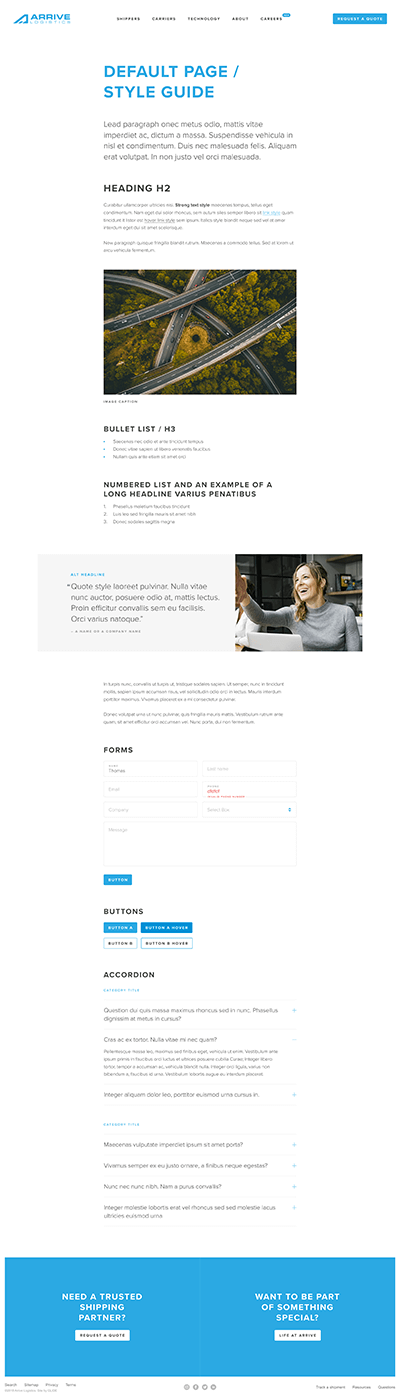 Default Style Guide
