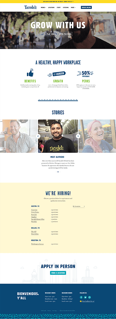 Join Our Team